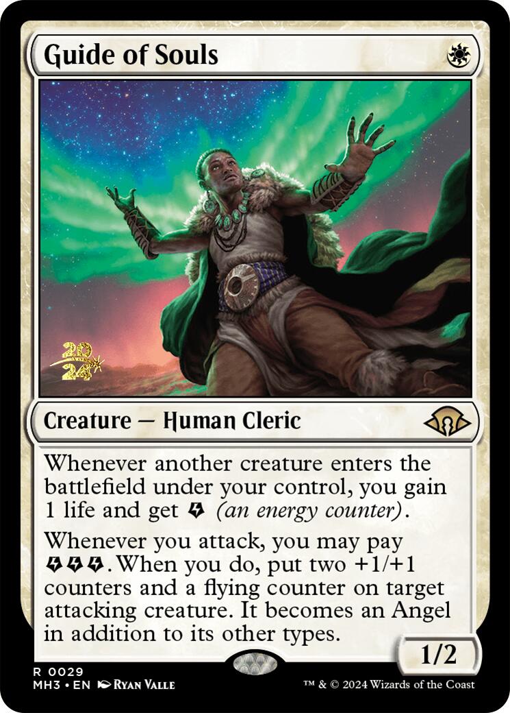 Guide of Souls [Modern Horizons 3 Prerelease Promos] | Cracking-Singles