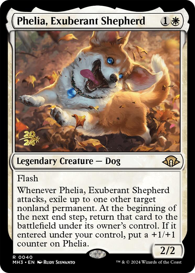 Phelia, Exuberant Shepherd [Modern Horizons 3 Prerelease Promos] | Cracking-Singles