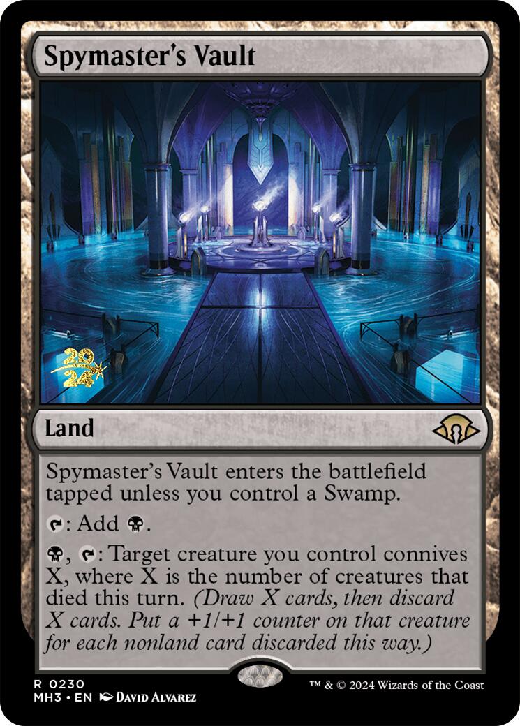 Spymaster's Vault [Modern Horizons 3 Prerelease Promos] | Cracking-Singles