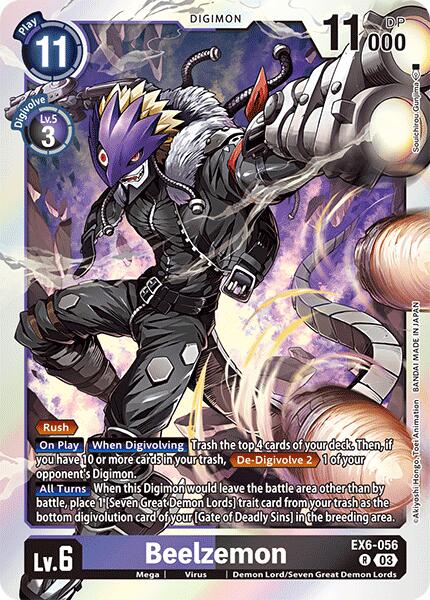 Beelzemon [EX6-056] [Infernal Ascension] | Cracking-Singles