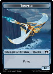 Servo // Thoper Double-Sided Token [Modern Horizons 3 Tokens] | Cracking-Singles
