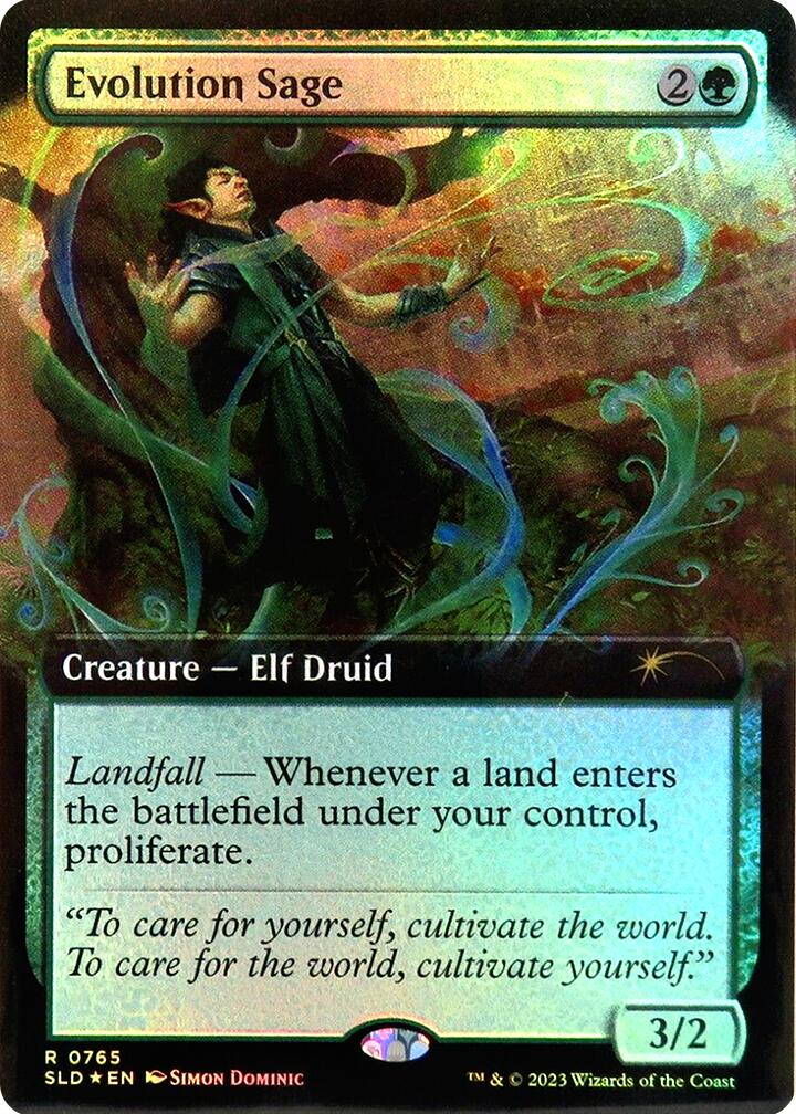 Evolution Sage (Extended Art) [Secret Lair Drop Series] | Cracking-Singles