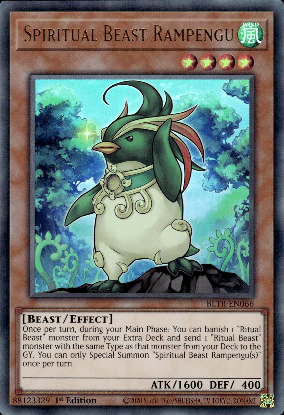 Spiritual Beast Rampengu [BLTR-EN066] Ultra Rare | Cracking-Singles