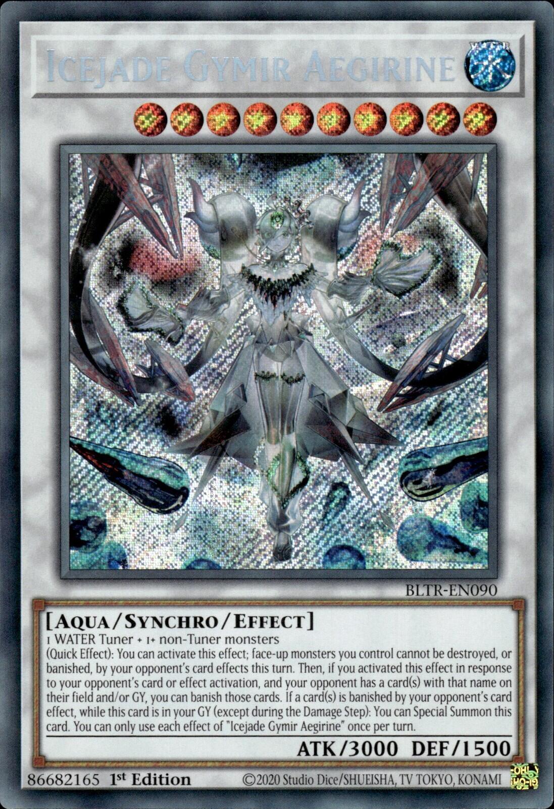 Icejade Gymir Aegirine [BLTR-EN090] Secret Rare | Cracking-Singles
