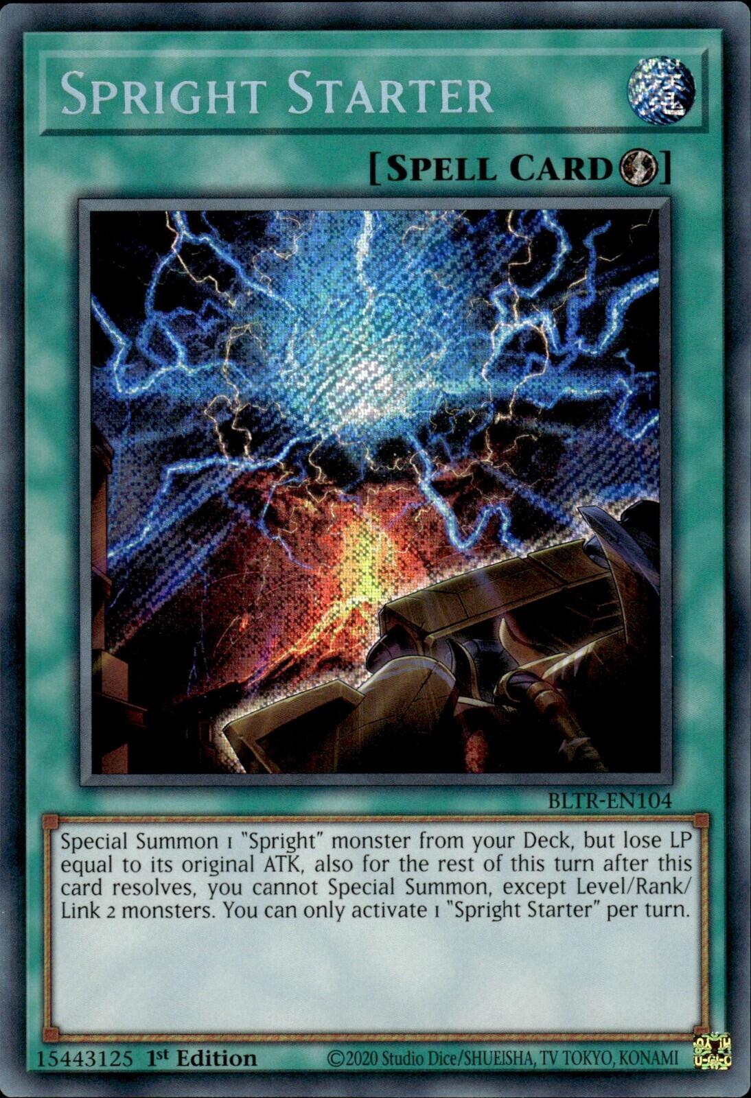 Spright Starter [BLTR-EN104] Secret Rare | Cracking-Singles