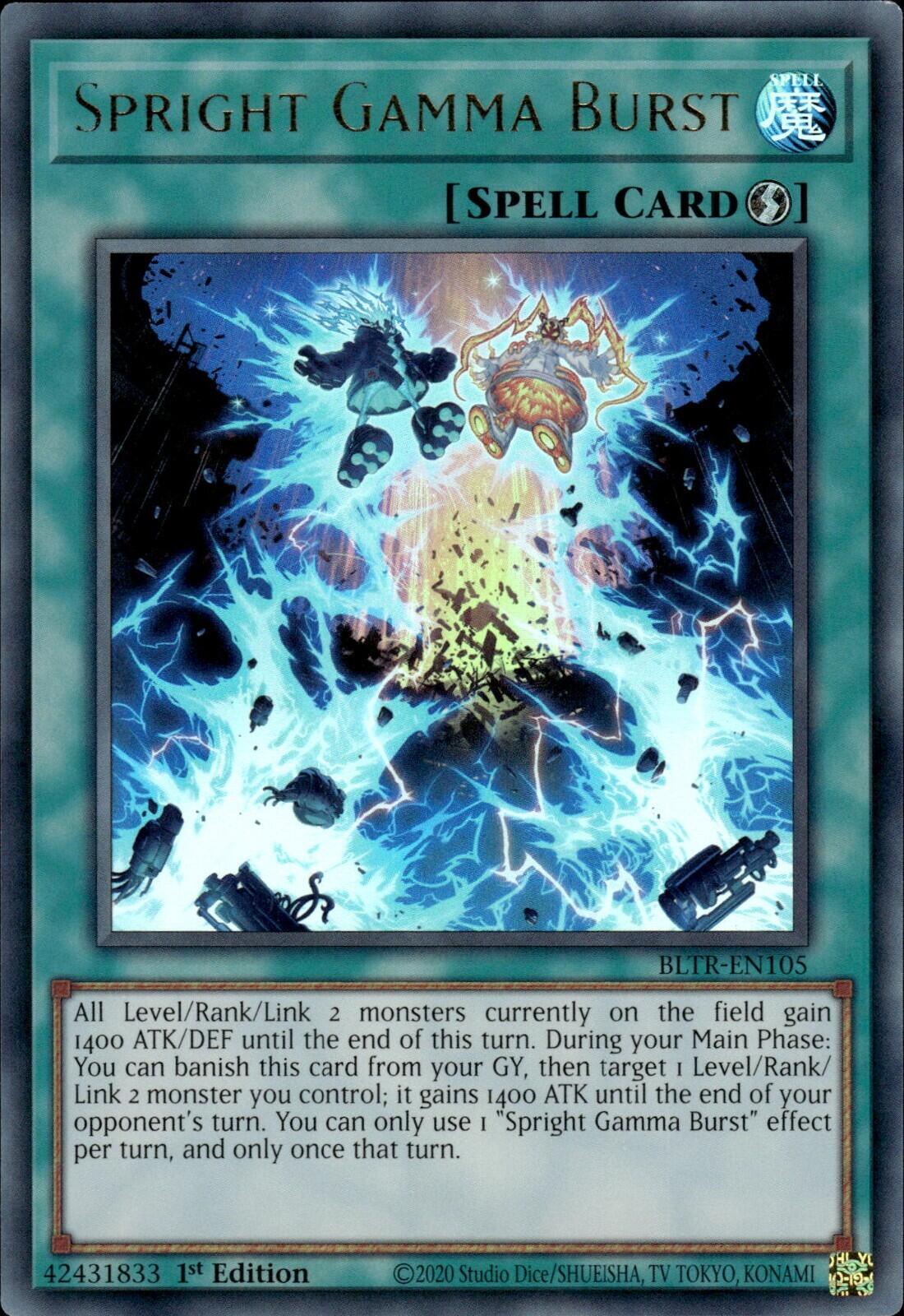Spright Gamma Burst [BLTR-EN105] Ultra Rare | Cracking-Singles