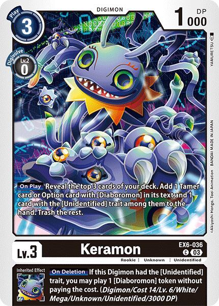 Keramon [EX6-036] [Infernal Ascension] | Cracking-Singles