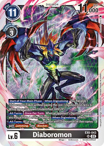 Diaboromon [EX6-043] [Infernal Ascension] | Cracking-Singles
