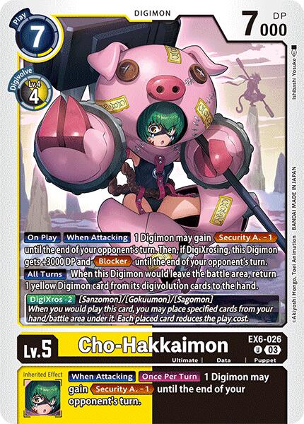 Cho-Hakkaimon [EX6-026] [Infernal Ascension] | Cracking-Singles