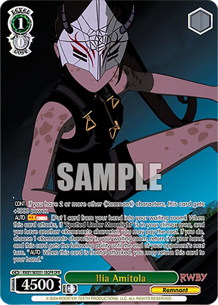 Ilia Amitola (RWBY/WXE01-18OFR OFR) [RWBY: Premium Booster] | Cracking-Singles
