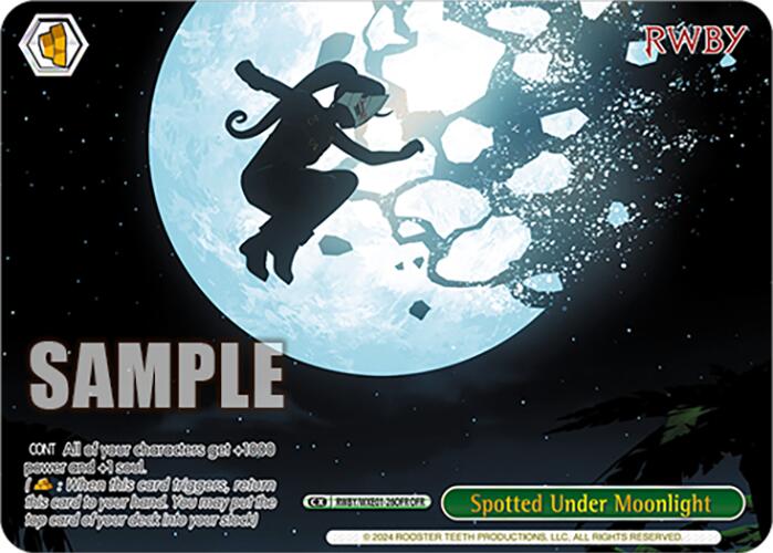 Spotted Under Moonlight (RWBY/WXE01-26OFR OFR) [RWBY: Premium Booster] | Cracking-Singles