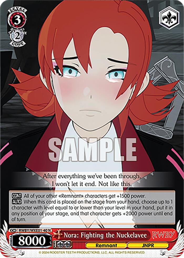 Nora: Fighting the Nuckelavee (RWBY/WXE01-40 N) [RWBY: Premium Booster] | Cracking-Singles