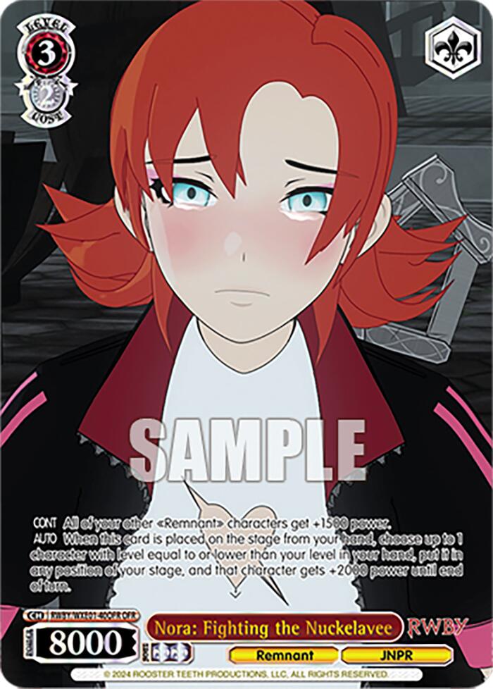 Nora: Fighting the Nuckelavee (RWBY/WXE01-40OFR OFR) [RWBY: Premium Booster] | Cracking-Singles