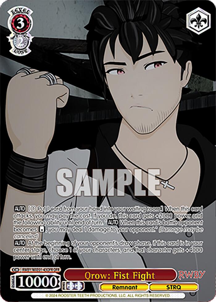 Qrow: Fist Fight (RWBY/WXE01-43OFR OFR) [RWBY: Premium Booster] | Cracking-Singles