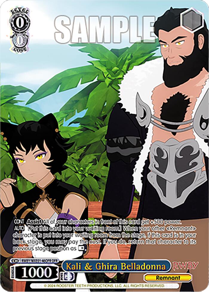 Kali & Ghira Belladonna (RWBY/WXE01-46OFR OFR) [RWBY: Premium Booster] | Cracking-Singles