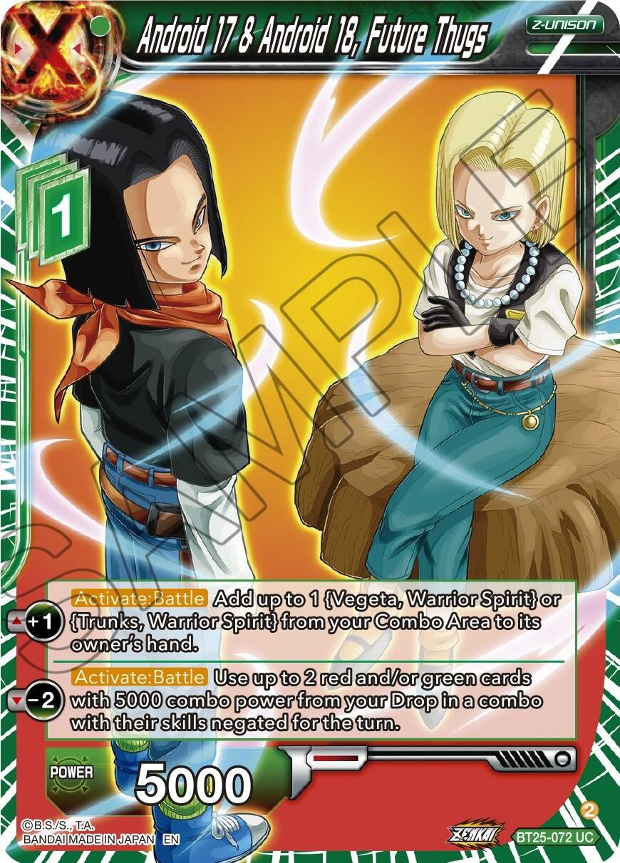Android 17 & Android 18, Future Thugs (BT25-072) [Legend of the Dragon Balls] | Cracking-Singles