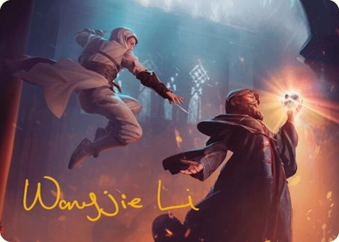 Mortify Art Card (Gold-Stamped Signature) [Assassin's Creed Art Series] | Cracking-Singles