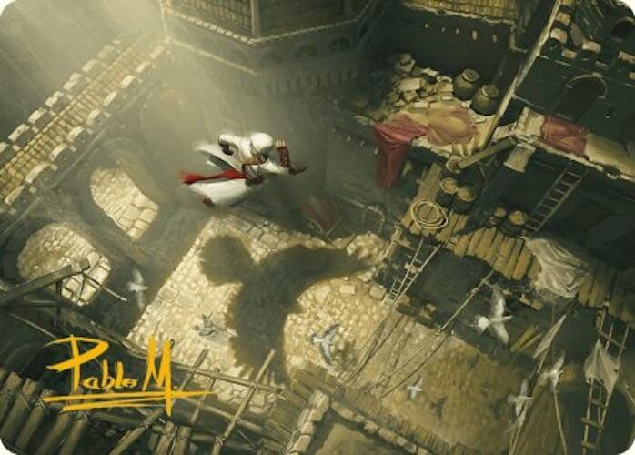 Rooftop Bypass Art Card (Gold-Stamped Signature) [Assassin's Creed Art Series] | Cracking-Singles
