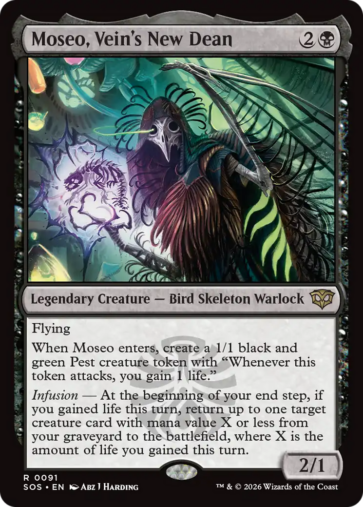 Moseo, Vein's New Dean [Secrets of Strixhaven] | Cracking-Singles