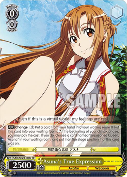 Asuna's True Expression [Sword Art Online Chronicle Set] | Cracking-Singles