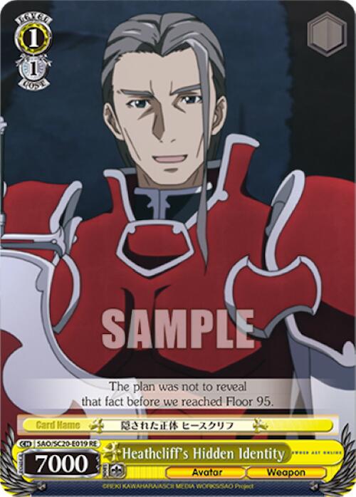 Heathcliff's Hidden Identity [Sword Art Online Chronicle Set] | Cracking-Singles