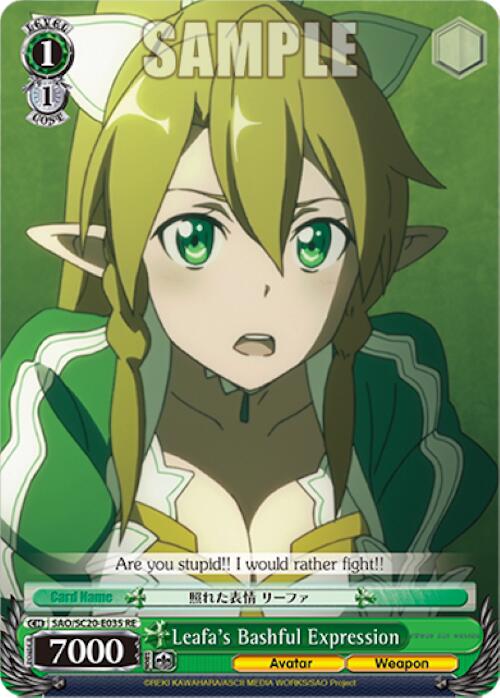 Leafa's Bashful Expression [Sword Art Online Chronicle Set] | Cracking-Singles
