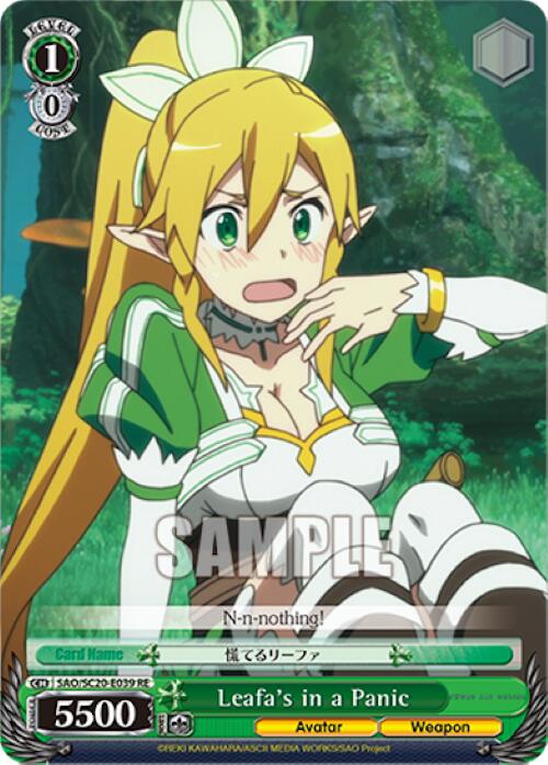 Leafa's in a Panic [Sword Art Online Chronicle Set] | Cracking-Singles
