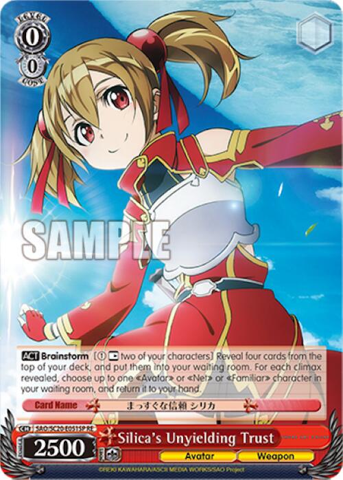 Silica's Unyielding Trust (SP) [Sword Art Online Chronicle Set] | Cracking-Singles