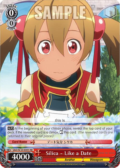 Silica - Like a Date [Sword Art Online Chronicle Set] | Cracking-Singles