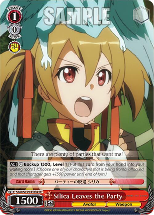 Silica Leaves the Party [Sword Art Online Chronicle Set] | Cracking-Singles