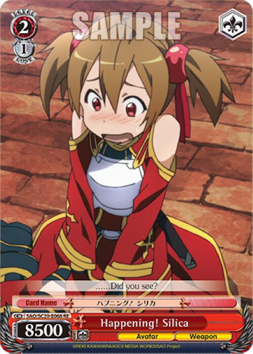 Happening! Silica [Sword Art Online Chronicle Set] | Cracking-Singles