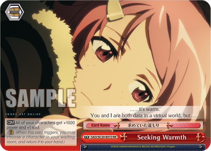 Seeking Warmth [Sword Art Online Chronicle Set] | Cracking-Singles