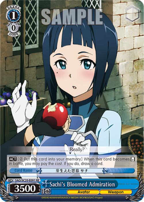 Sachi's Bloomed Admiration [Sword Art Online Chronicle Set] | Cracking-Singles