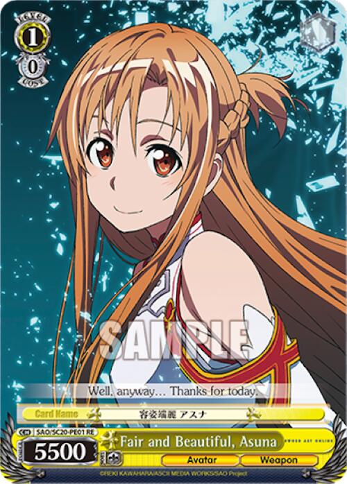 Fair and Beautiful, Asuna [Sword Art Online Chronicle Set] | Cracking-Singles