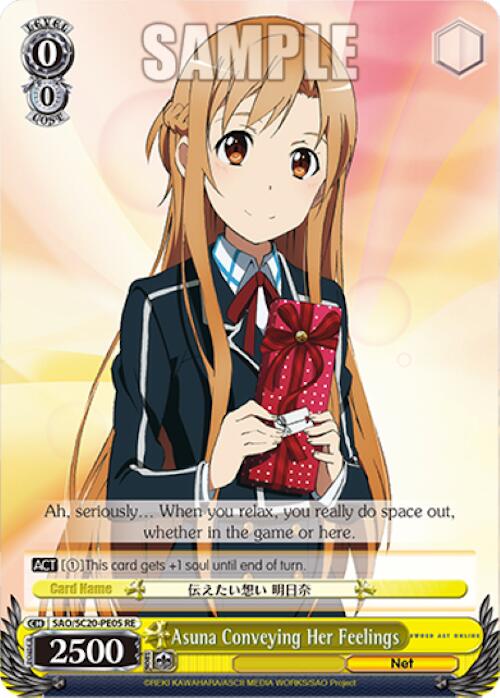 Asuna Conveying Her Feelings [Sword Art Online Chronicle Set] | Cracking-Singles