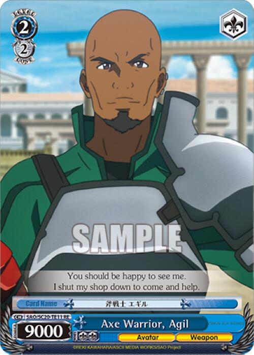 Axe Warrior, Agil (TD) [Sword Art Online Chronicle Set] | Cracking-Singles