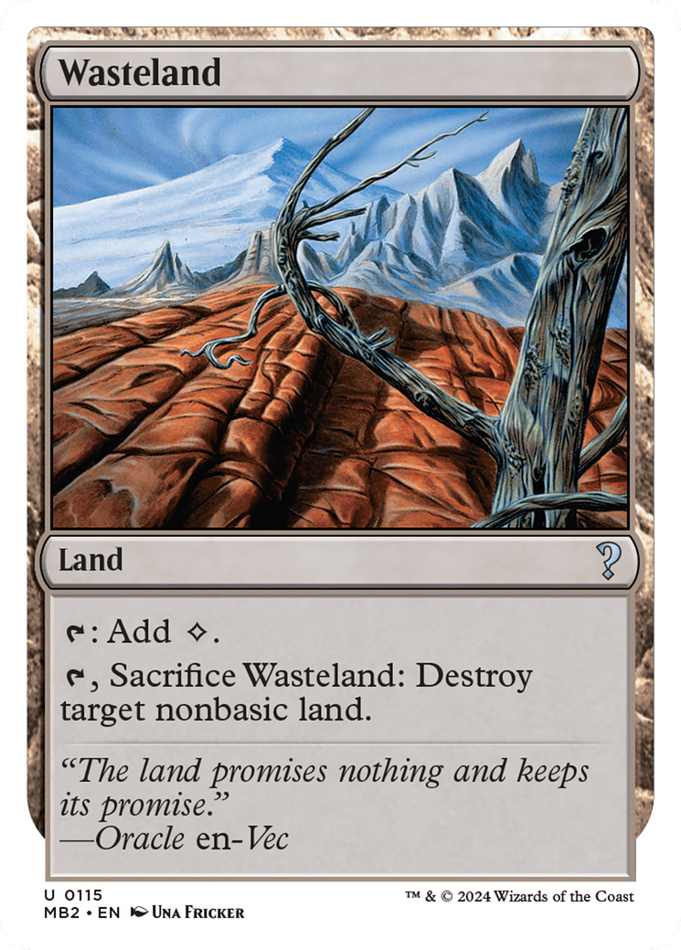 Wasteland [Mystery Booster 2] | Cracking-Singles