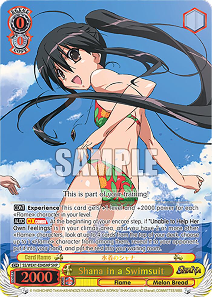 Shana in a Swimsuit (SHP) [Shakugan no Shana Premium Booster] | Cracking-Singles