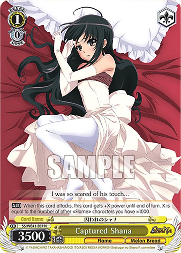 Captured Shana [Shakugan no Shana Premium Booster] | Cracking-Singles