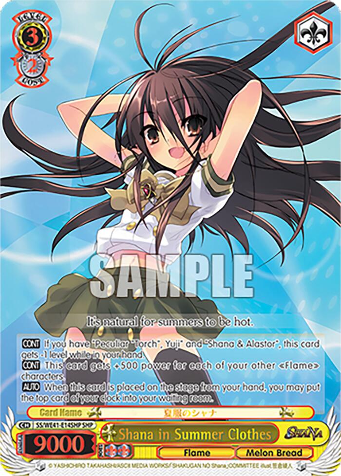 Shana in Summer Clothes (SHP) [Shakugan no Shana Premium Booster] | Cracking-Singles