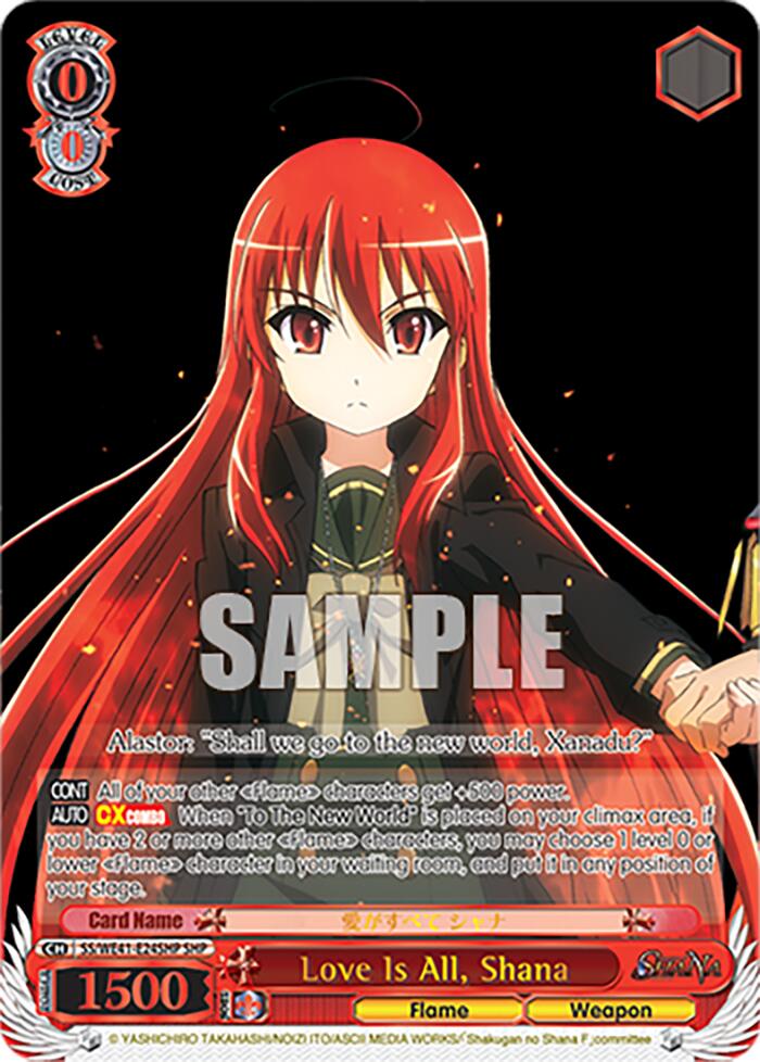 Love Is All, Shana (SHP) [Shakugan no Shana Premium Booster] | Cracking-Singles