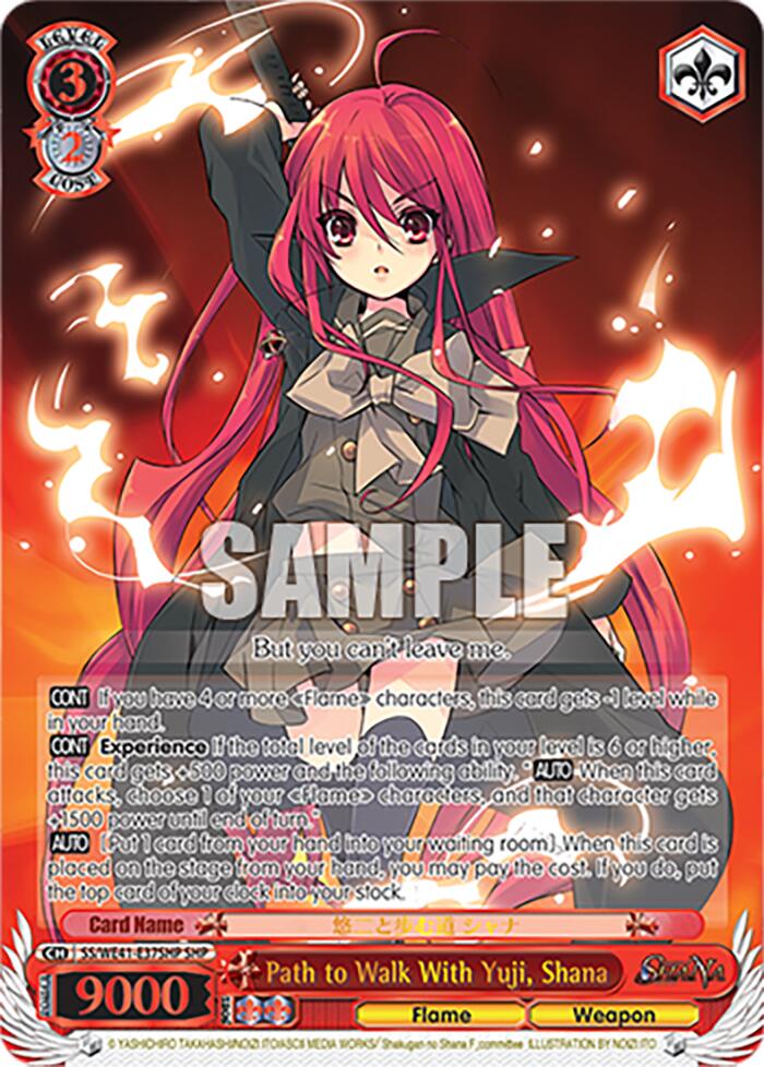 Path to Walk With Yuji, Shana (SHP) [Shakugan no Shana Premium Booster] | Cracking-Singles