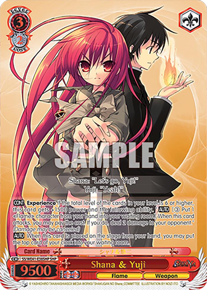 Shana & Yuji (SHP) [Shakugan no Shana Premium Booster] | Cracking-Singles