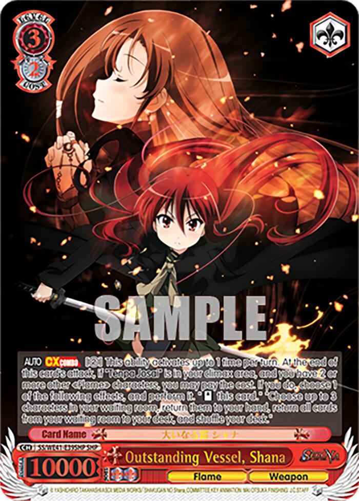 Outstanding Vessel, Shana (SHP) [Shakugan no Shana Premium Booster] | Cracking-Singles