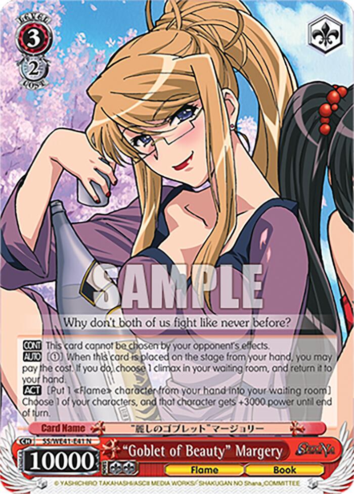 "Goblet of Beauty" Margery [Shakugan no Shana Premium Booster] | Cracking-Singles
