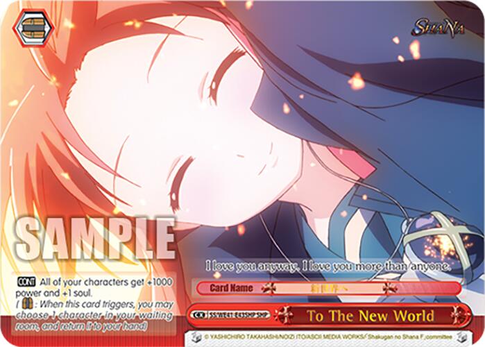 To The New World (SHP) [Shakugan no Shana Premium Booster] | Cracking-Singles