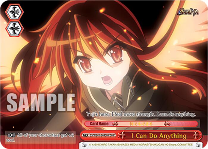 I Can Do Anything (SHP) [Shakugan no Shana Premium Booster] | Cracking-Singles
