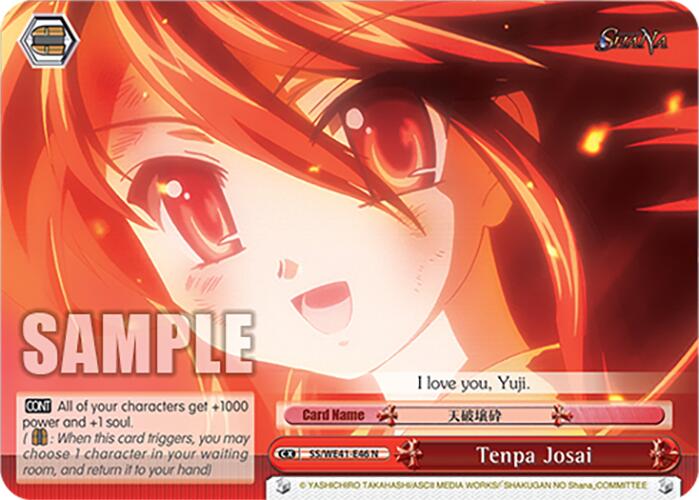 Tenpa Josai [Shakugan no Shana Premium Booster] | Cracking-Singles