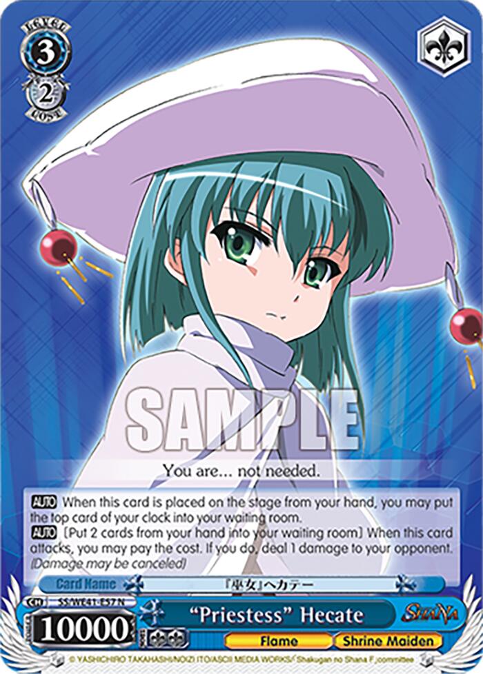 "Priestess" Hecate [Shakugan no Shana Premium Booster] | Cracking-Singles