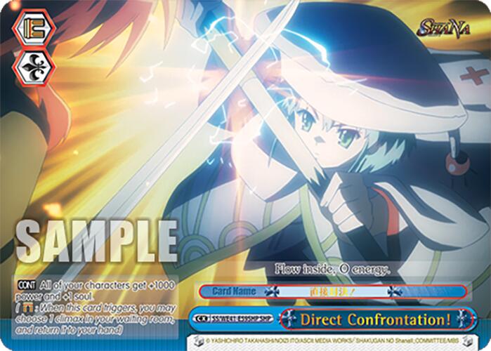 Direct Confrontation! (SHP) [Shakugan no Shana Premium Booster] | Cracking-Singles